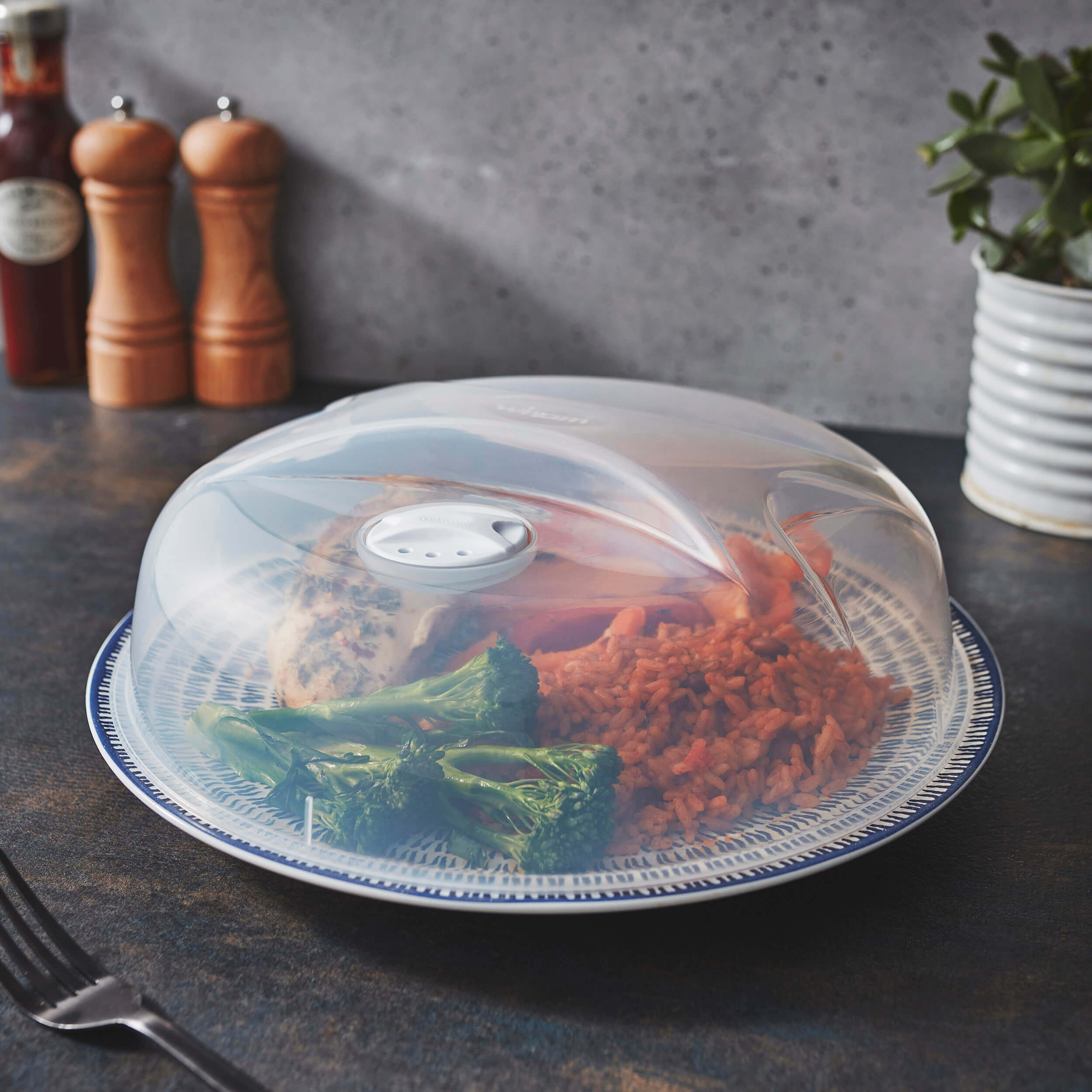 microwave plate cover