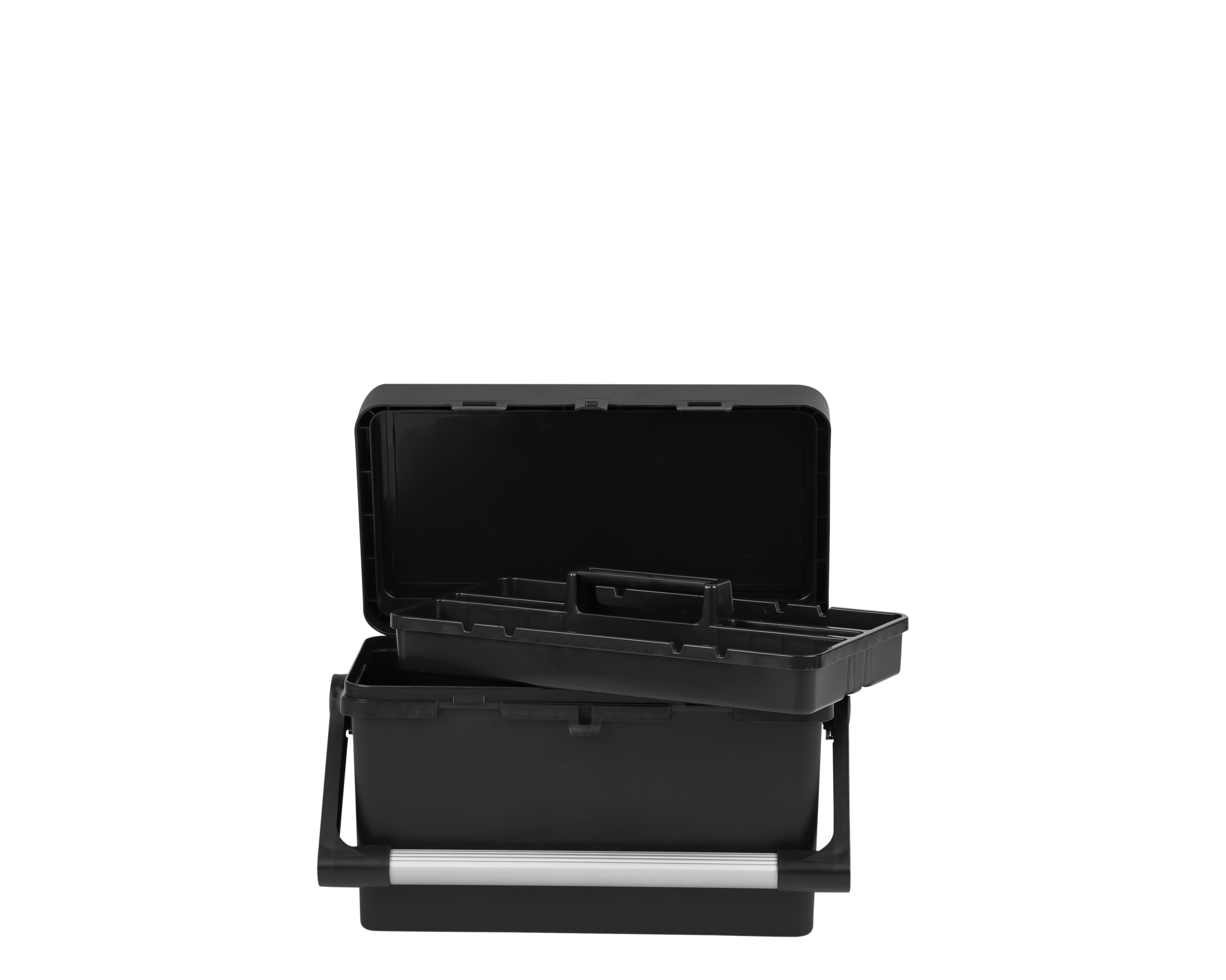 Wham Bam 46cm Tool Box & Lid Black Recycled - 445240 - What More UK