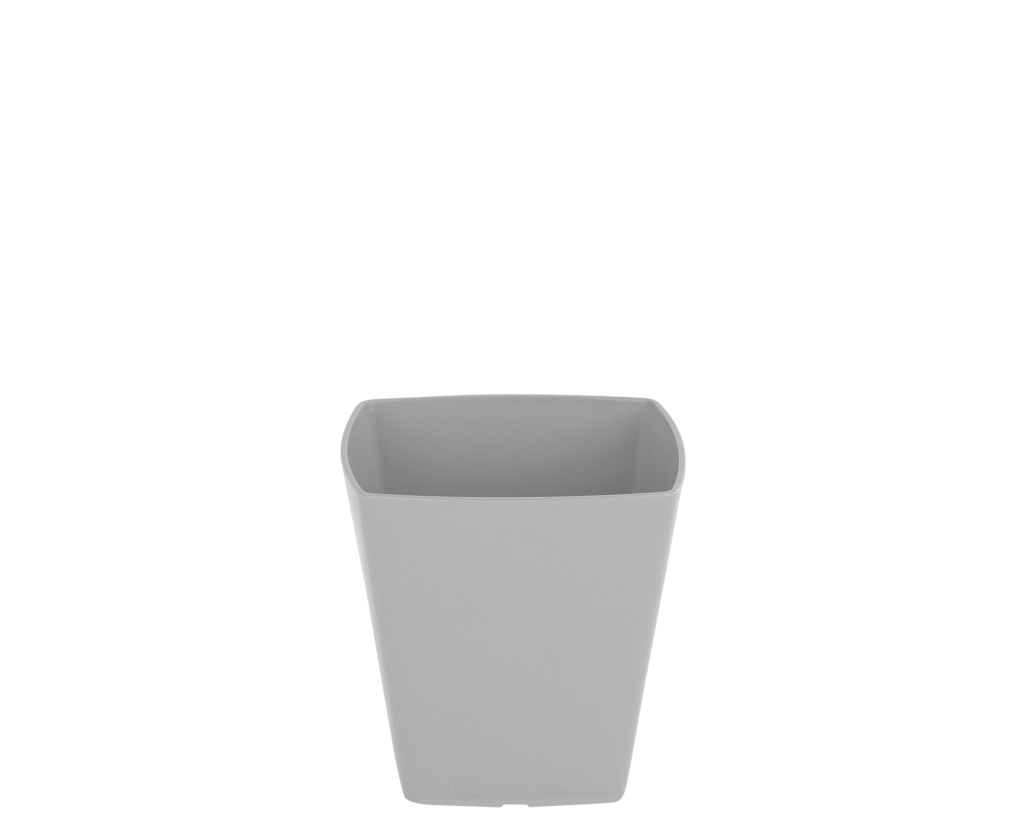 Studio 14cm Square Planter Cover Cool Grey 27150 What More UK