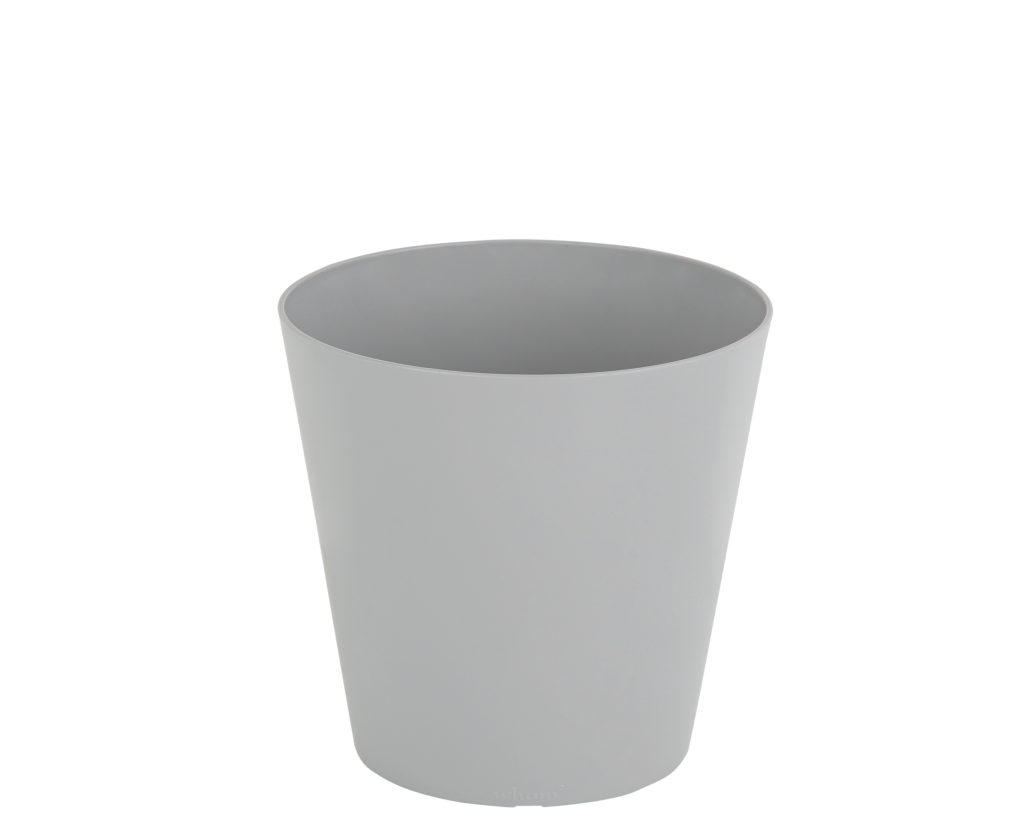 Studio 21cm Round Planter Cover Cool Grey 27400 What More UK