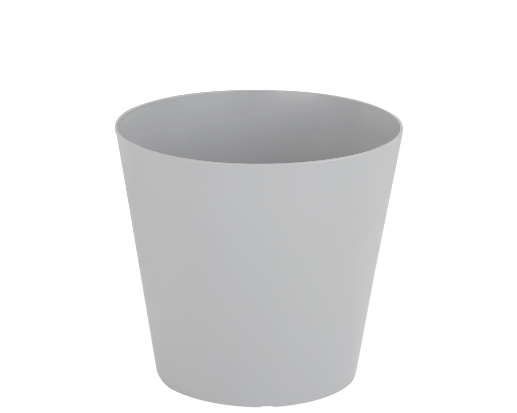 Studio 26cm Round Planter Cover Cool Grey 27450 What More UK