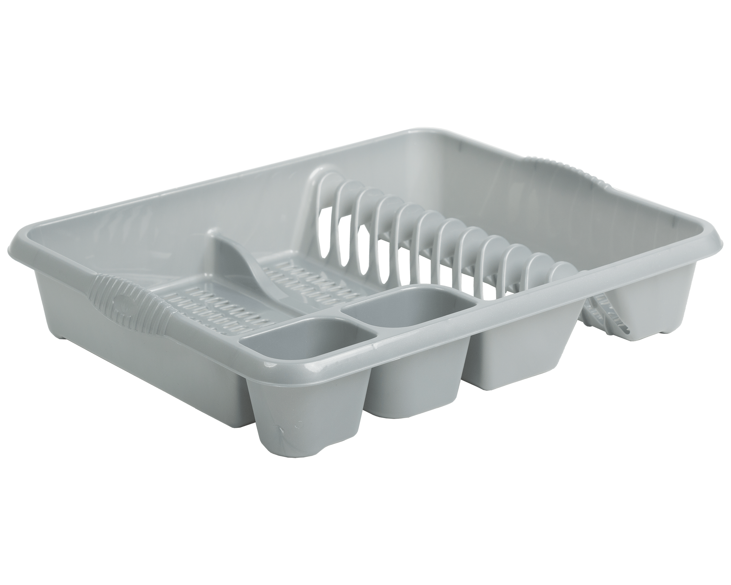 Casa Large Dish Drainer Silver 11295 What More UK