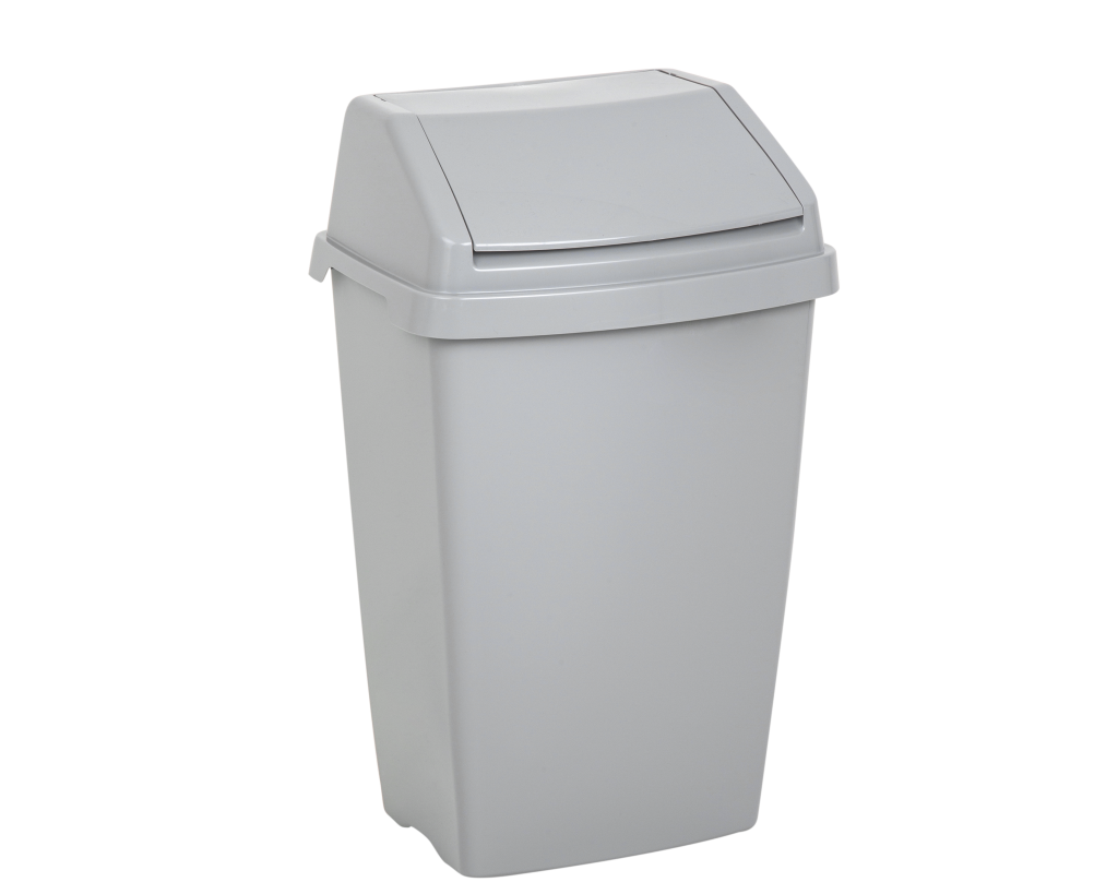 Everyday 50L Lift Top Bin Cool Grey 36102 What More UK