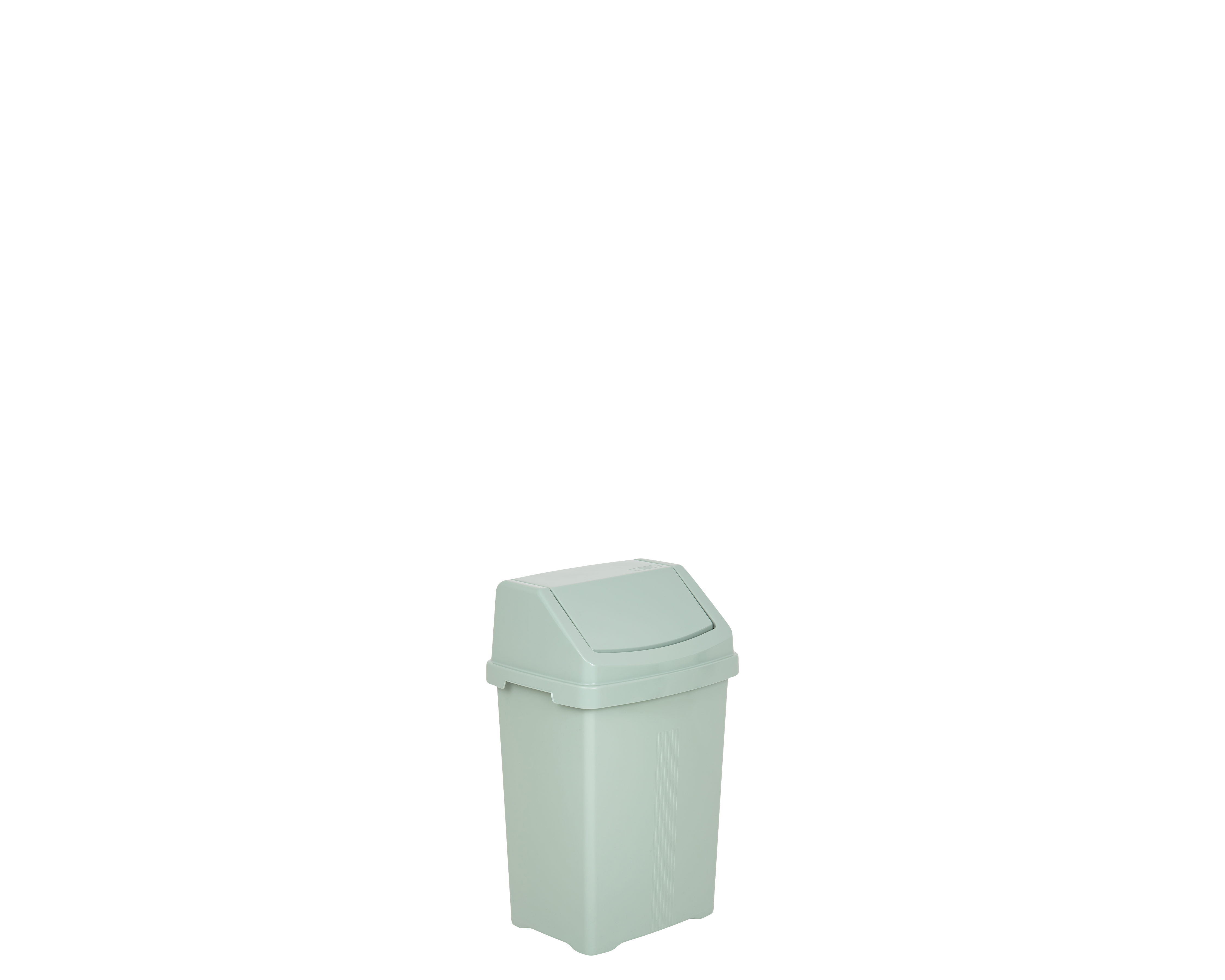 Casa 8L Swing Bin Silver Sage 17006 What More UK