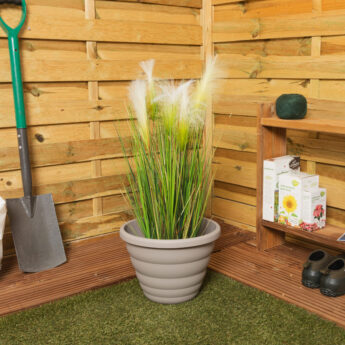 Beehive 32cm H340 Pot Round Fawn