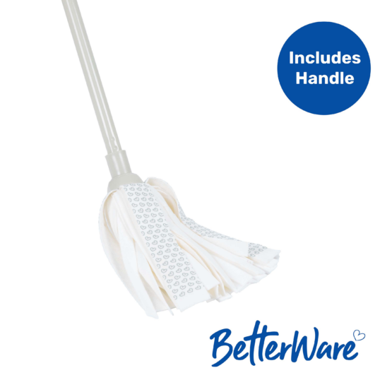 BetterWare Essential Synthetic Mop&Handle 